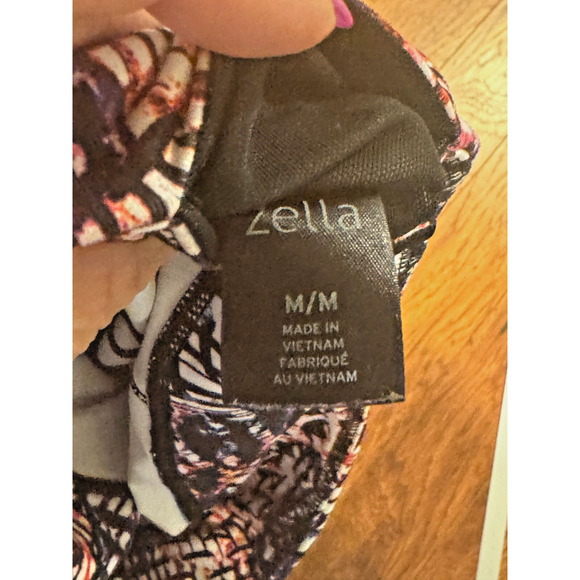 Zella Live In Rainbow Multi Color Cropped Leggings Women's Size M - Picture 9 of 11